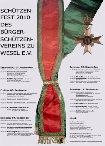 2010 - Schützenfestplakat 