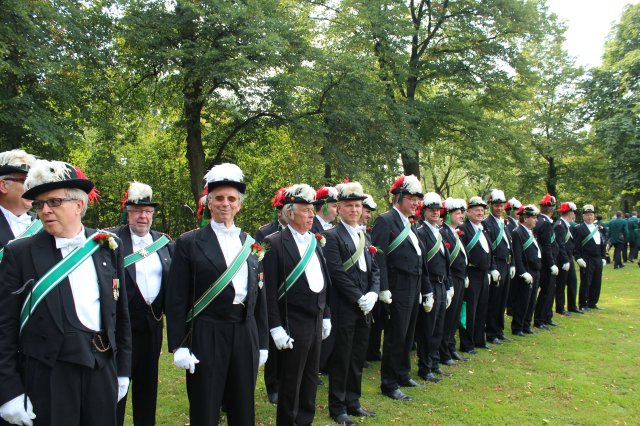 Antreten auf der Paradewiese